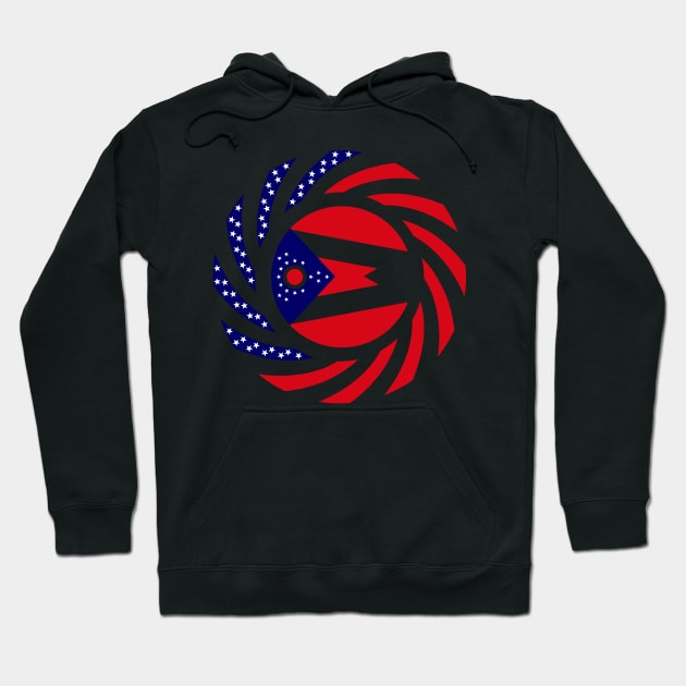 Ohio Murican Patriot Flag Series Hoodie by Village Values